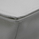 Prada Glace Crossbody Shoulder Bag White Leather 1BD296