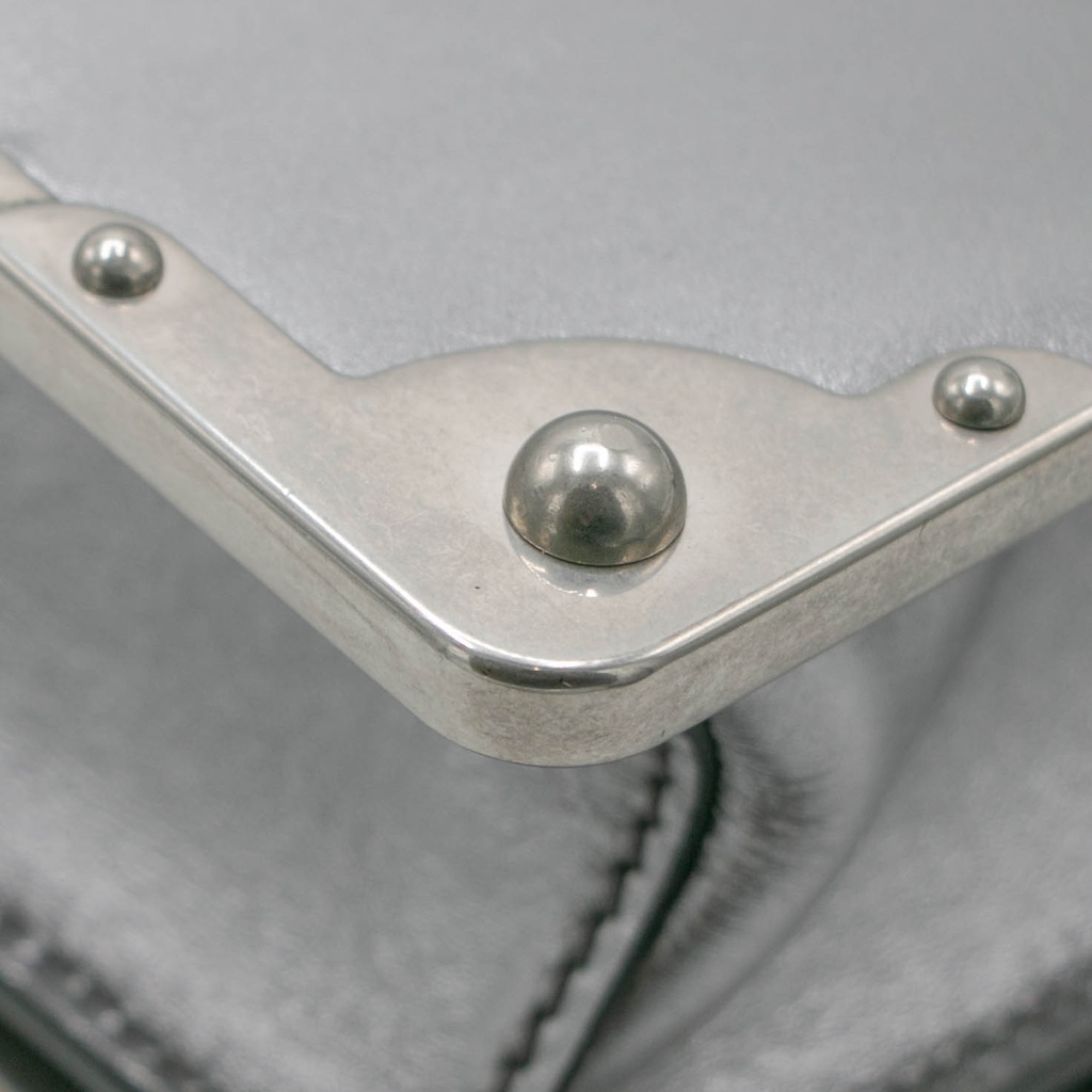 Prada Saffiano-Trimmed Vitello Metal Cahier Bag