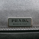 Prada Saffiano-Trimmed Vitello Metal Cahier Bag