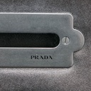 Prada Saffiano-Trimmed Vitello Metal Cahier Bag