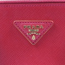 Prada Saffiano Small Galleria Double Zip Tote Bag