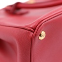 Prada Saffiano Small Galleria Double Zip Tote Bag