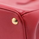 Prada Saffiano Small Galleria Double Zip Tote Bag