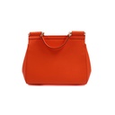 Dolce & Gabbana Dauphine Medium Miss Sicily Orange Bag