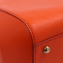 Dolce & Gabbana Dauphine Medium Miss Sicily Orange Bag