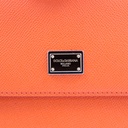 Dolce & Gabbana Dauphine Medium Miss Sicily Orange Bag