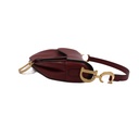 Christian Dior Medium Leather Saddle Bag Red