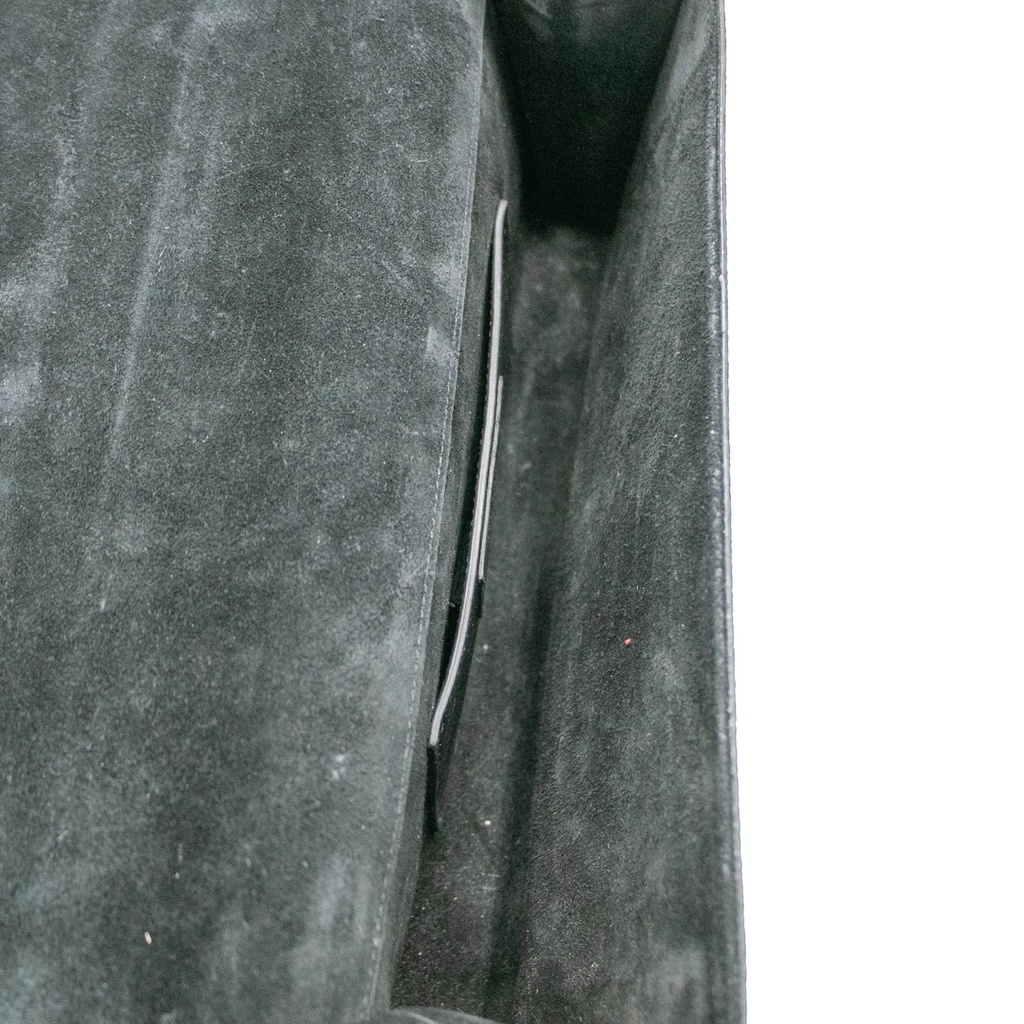 Saint Laurent Kate Clutch Sparkle Black