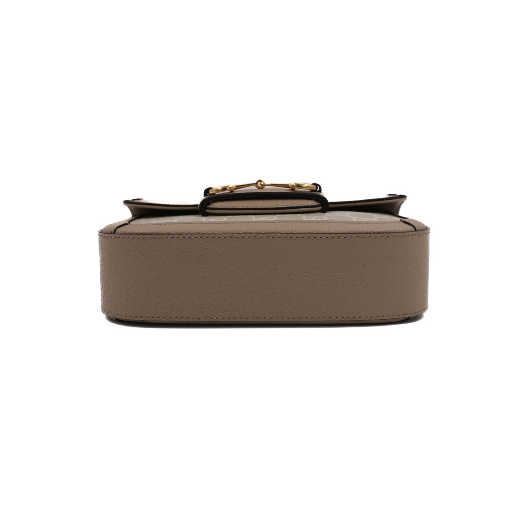 Gucci Horsebit 1955 Mini Bag In White Leather 658574