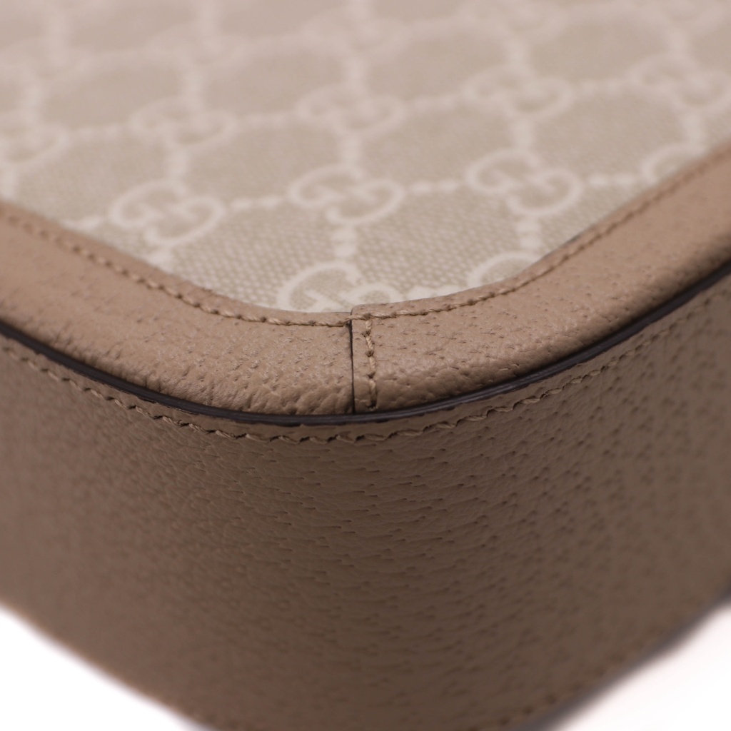 Gucci Horsebit 1955 Mini Bag In White Leather 658574