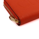 Gucci Leather Continental Orange Wallet 658691
