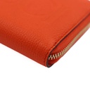Gucci Leather Continental Orange Wallet 658691