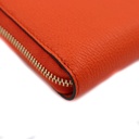 Gucci Leather Continental Orange Wallet 658691