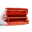 Gucci Leather Continental Orange Wallet 658691