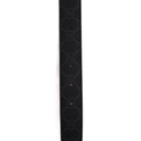 Gucci Men's Slim Black Leather Belt With Red Double G 414516 In Size 85 34