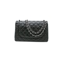 Chanel Classic Jumbo Calfskin/Lambskin Double Flap Black Handbag