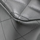 Chanel Classic Jumbo Calfskin/Lambskin Double Flap Black Handbag