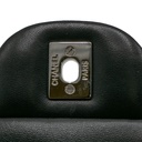 Chanel Classic Jumbo Calfskin/Lambskin Double Flap Black Handbag