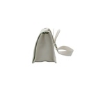 Prada Glace Crossbody Shoulder Bag White Leather