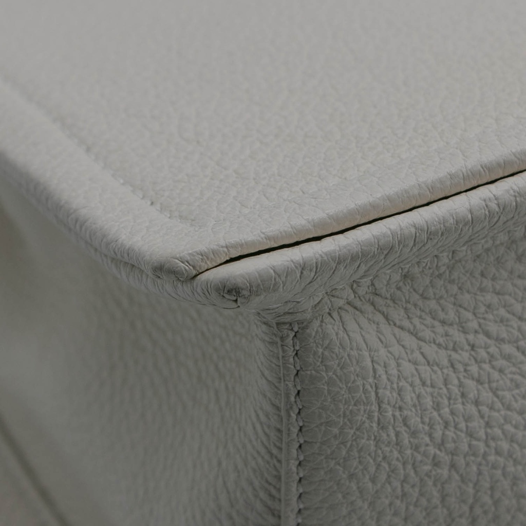 Prada Glace Crossbody Shoulder Bag White Leather