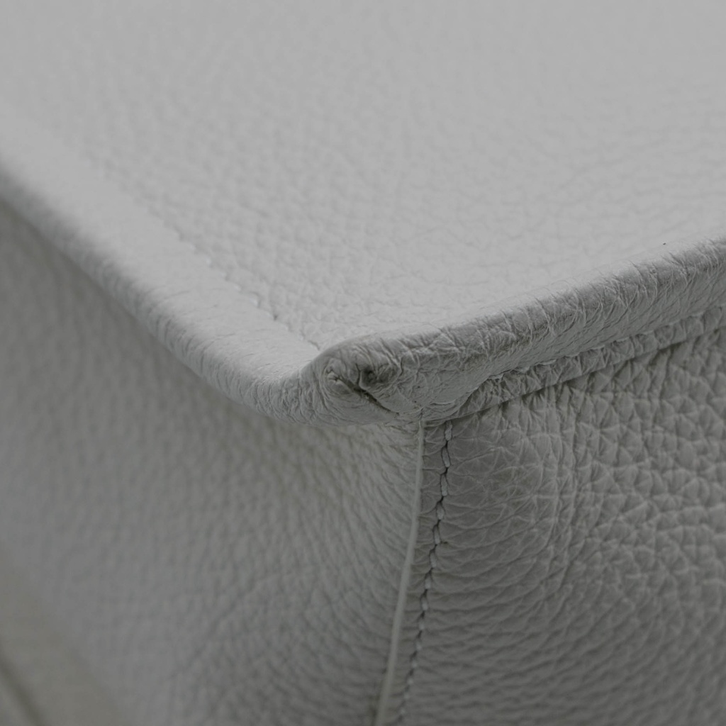 Prada Glace Crossbody Shoulder Bag White Leather