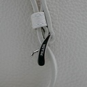 Prada Glace Crossbody Shoulder Bag White Leather