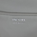 Prada Glace Crossbody Shoulder Bag White Leather
