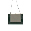 Saint Laurent Le Anne-Marie Small Shoulder Bag Black And White