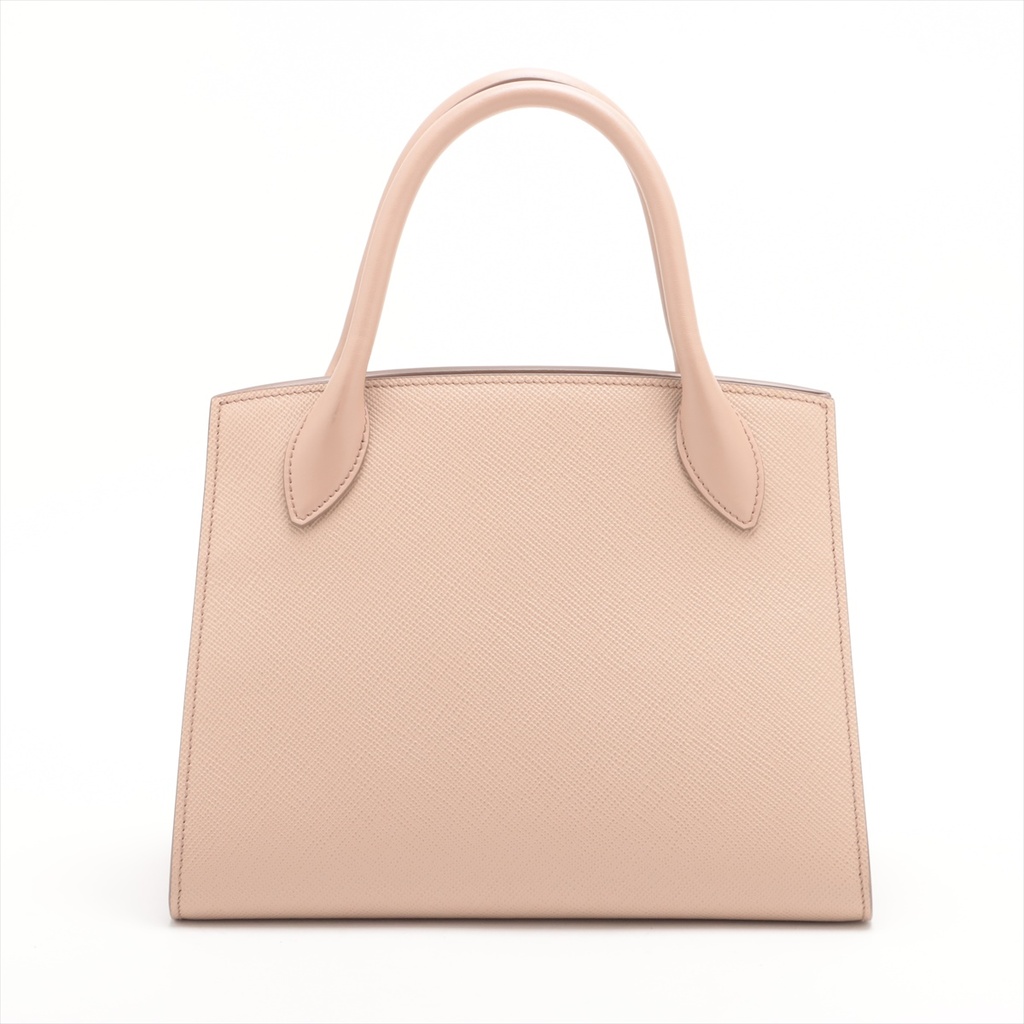 Prada Saffiano Cuir Leather 2 Way Handbag 