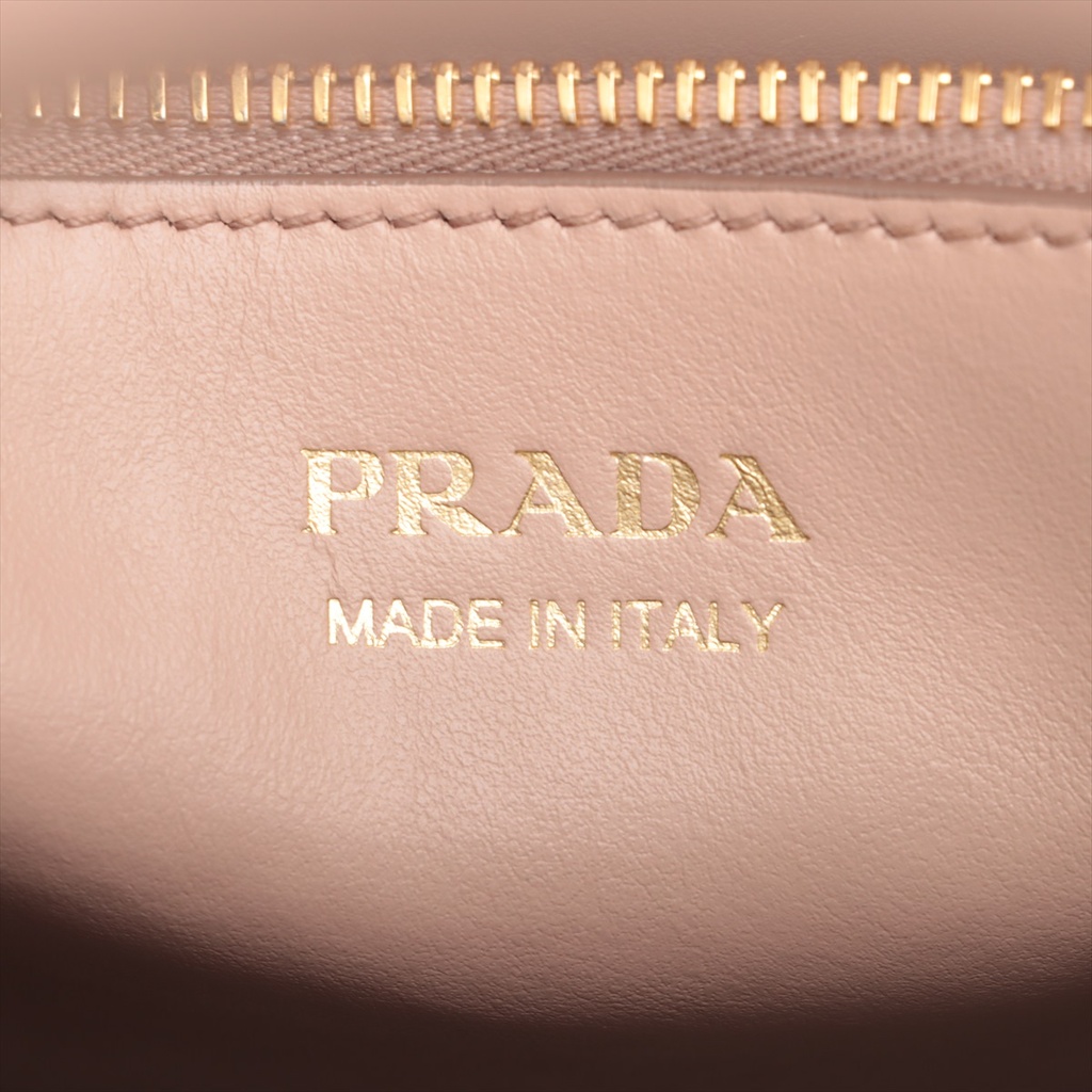 Prada Saffiano Cuir Leather 2 Way Handbag 