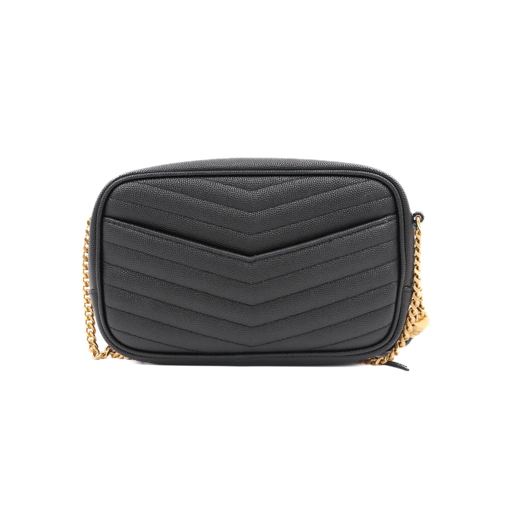 Yves Saint Laurent Lou Camera Bag Black