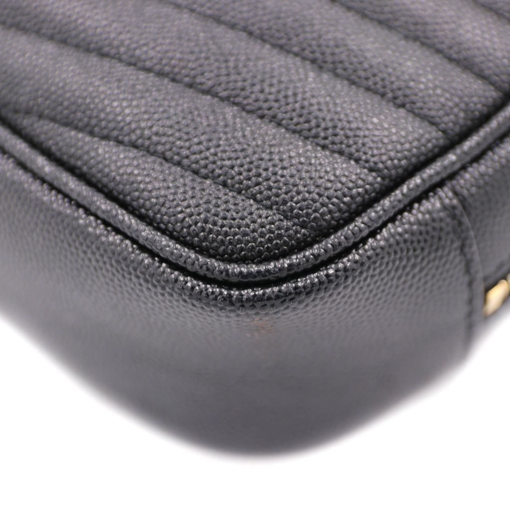 Yves Saint Laurent Lou Camera Bag Black