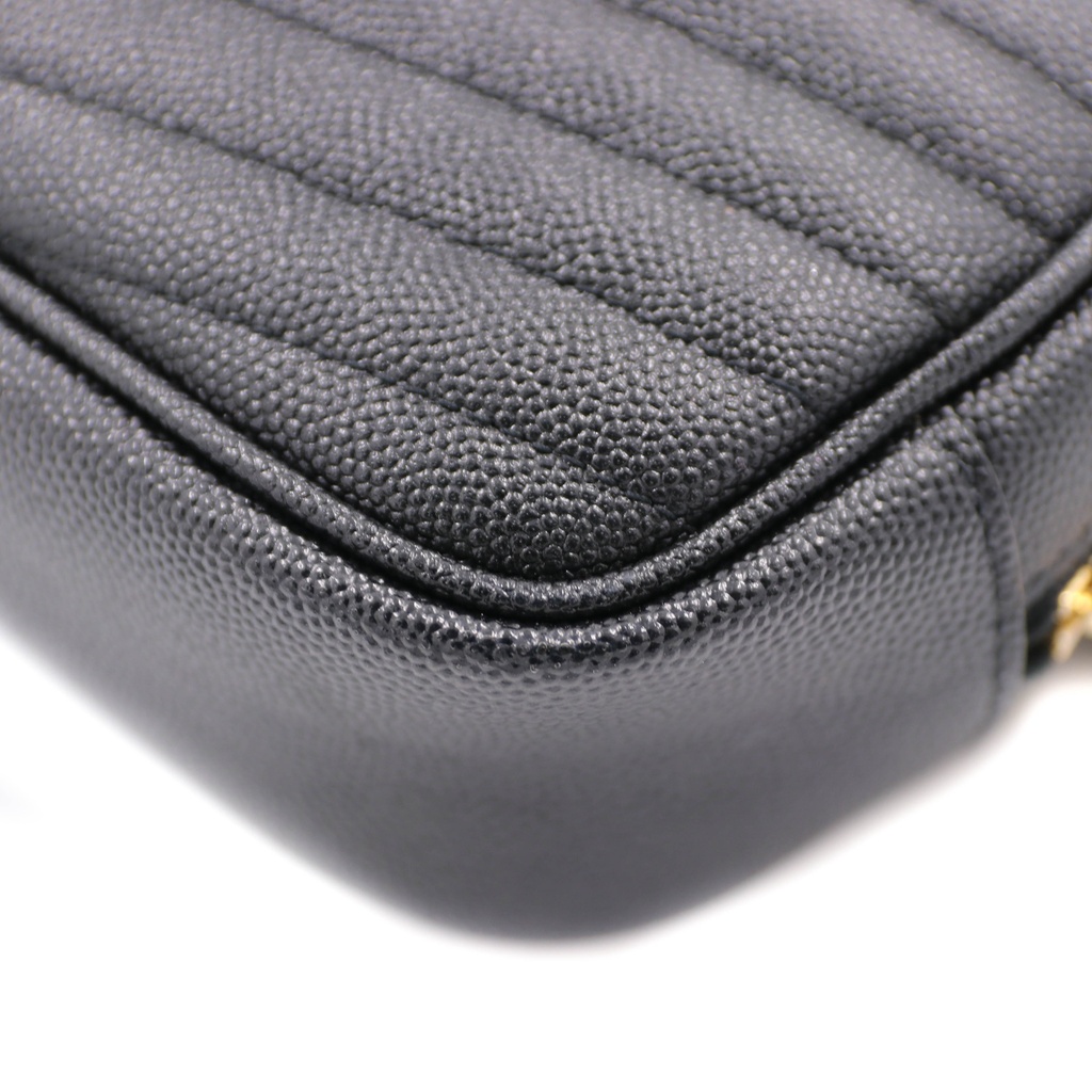 Yves Saint Laurent Lou Camera Bag Black