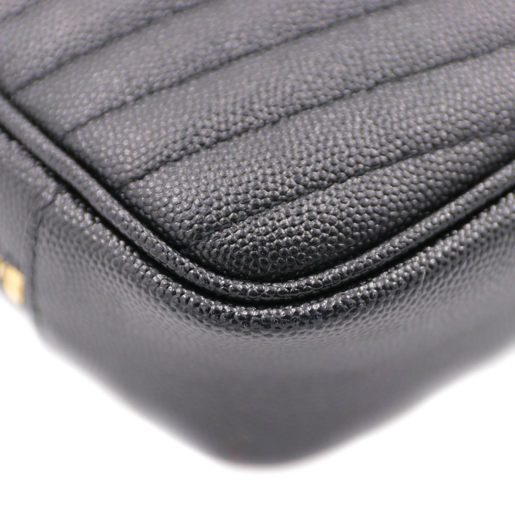 Yves Saint Laurent Lou Camera Bag Black