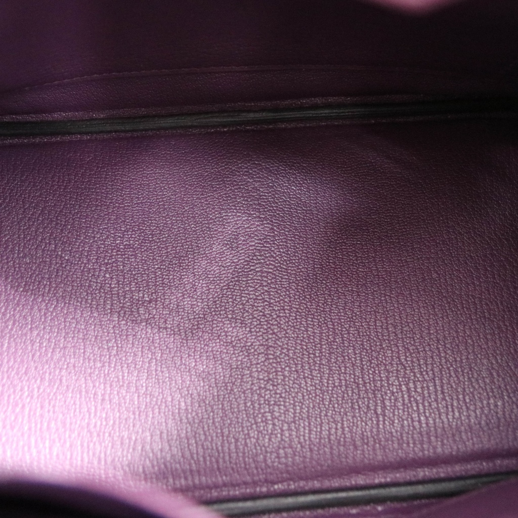 Hermes Birkin 25 Togo Anemone Silver Hardware Handbag Year 2022