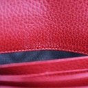 Gucci Calfskin Mini Dionysus Red Wallet on Chain