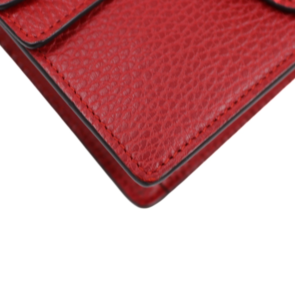 Gucci Super Mini Dionysus Red Crossbody Bag