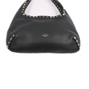 Valentino Rockstud Leather Shoulder Bag Black
