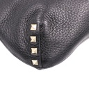 Valentino Rockstud Leather Shoulder Bag Black