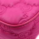 Gucci GG Matlasse Nylon Shoulder Bag Pink