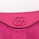 Gucci GG Matlasse Nylon Shoulder Bag Pink