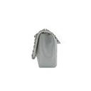Chanel Quilted Caviar Skin Classic Single Flap Jumbo White