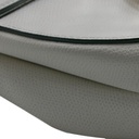 Christian Dior Medium Grained Calfskin Saddle Bag White