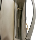 Christian Dior Medium Grained Calfskin Saddle Bag White