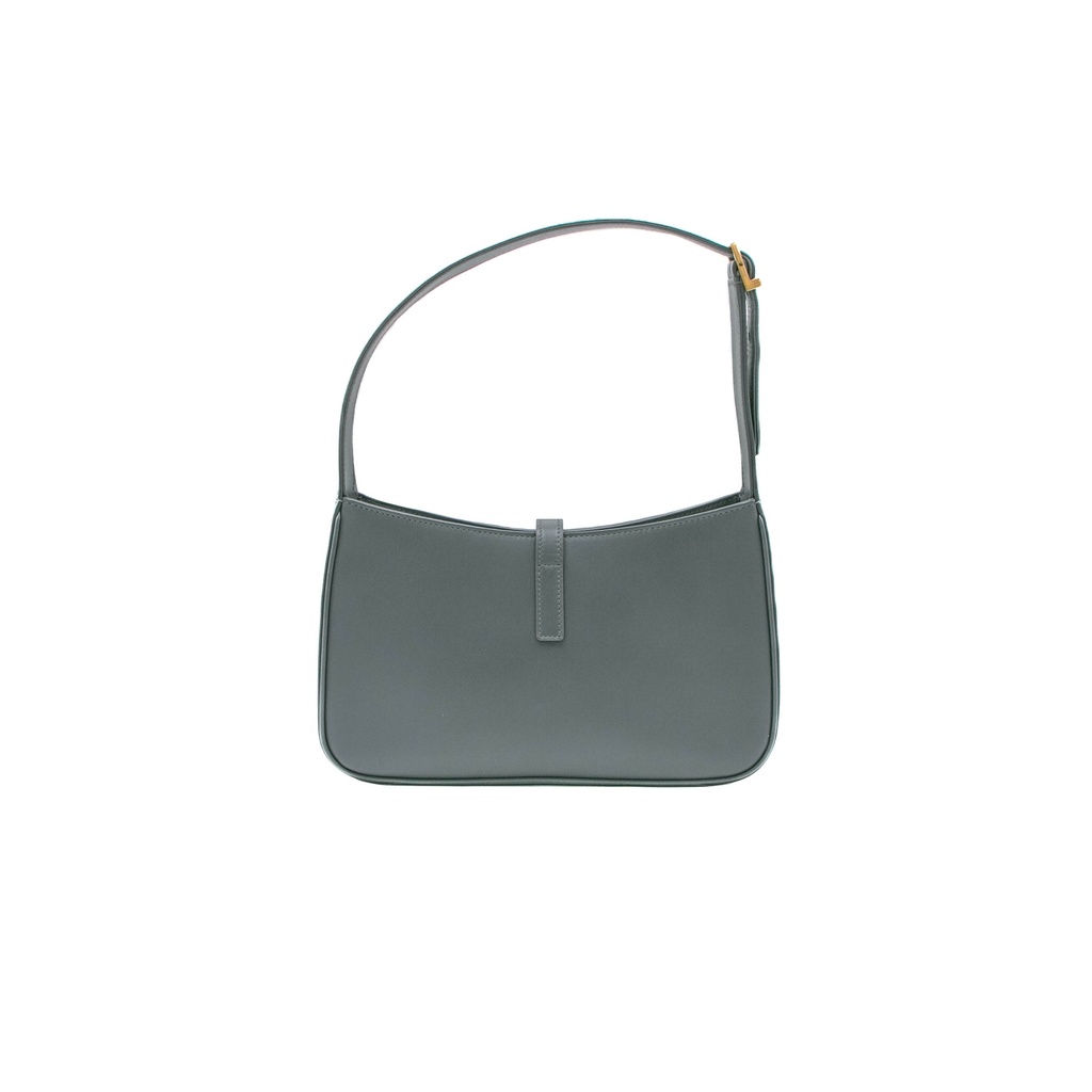 Saint Laurent Smooth Calfskin Le 5 A 7 Hobo Black