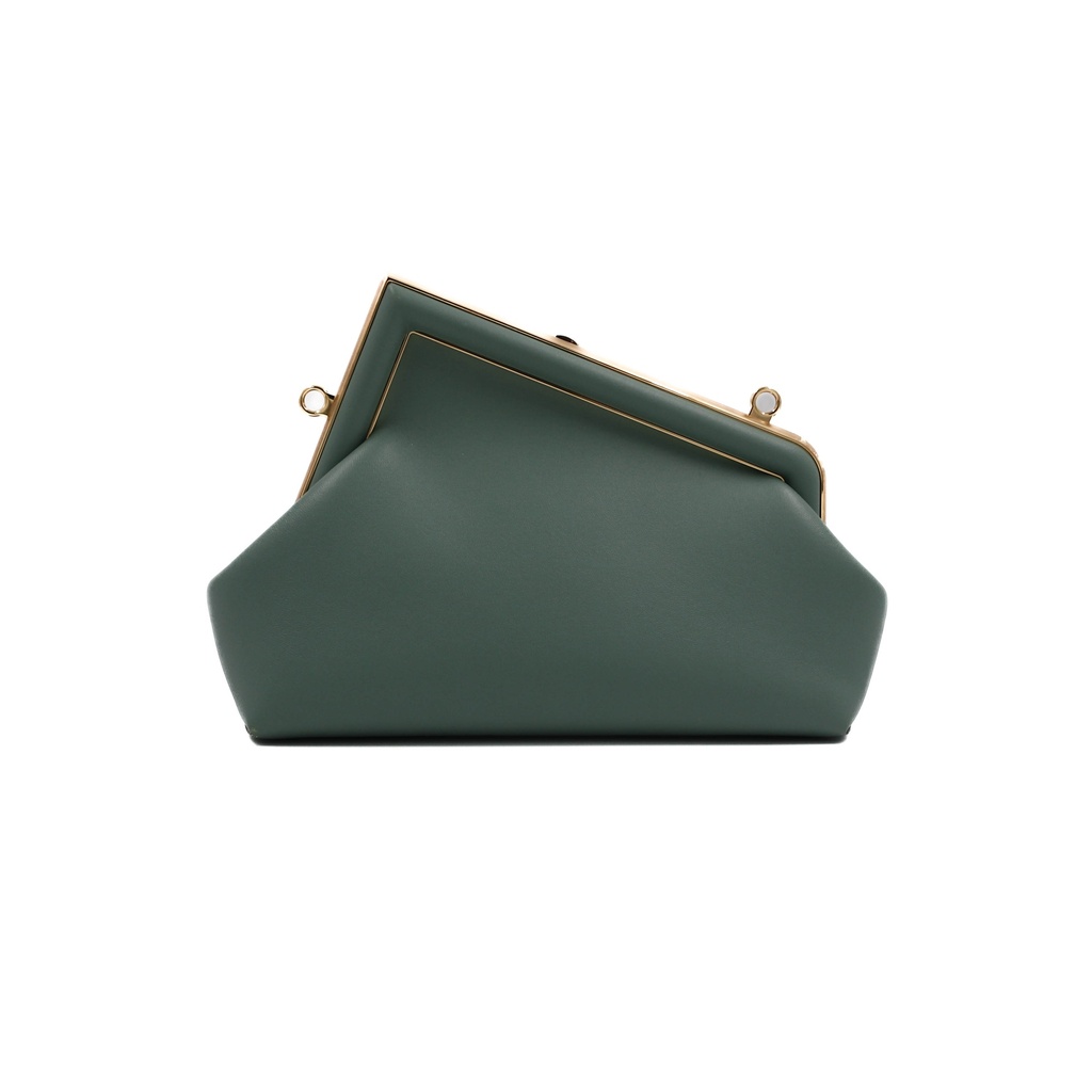 Fendi Shiny Nappa Small Fendi First Menta