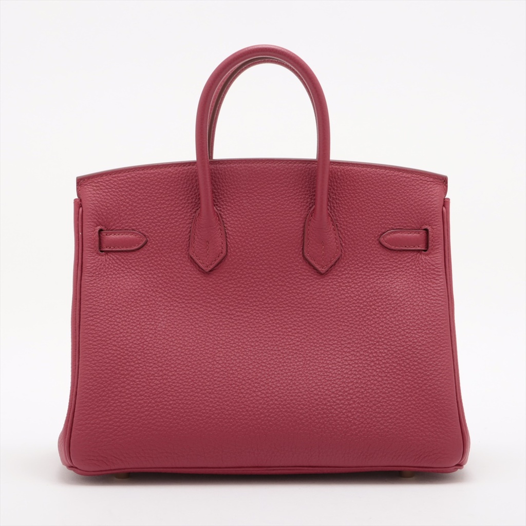 Hermes Birkin 25 Togo Ruby Gold Metal Fittings T:2015