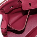 Hermes Birkin 25 Togo Ruby Gold Metal Fittings T:2015