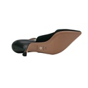 Christian Dior J'Adior Slingback Pump Black Technical Fabric In Size 37 1/2