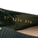 Christian Dior J'Adior Slingback Pump Black Technical Fabric In Size 37 1/2